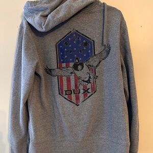 Gray Graphic Men's Hoodie